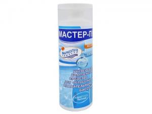 МАСТЕР-ПУЛ, 0,2л флакон, жидкое безхлорное средство 3 в 1 для обеззараживания и очистки воды