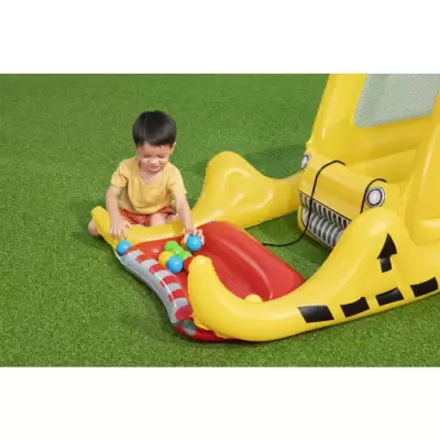 Игровой центр 198x105x84см "Бульдозер" с мячами (25шт), от 2 лет