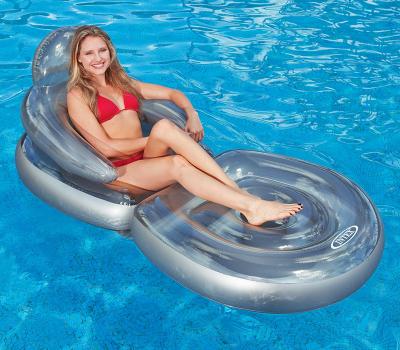 Надувной матрас-кресло для плавания 203х97см "Трансформер" со спинкой