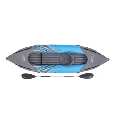 Надувная байдарка "Surge Elite X1 Kayak" 305x91х40см, алюм.весло 230см, насос 62086, до 100кг