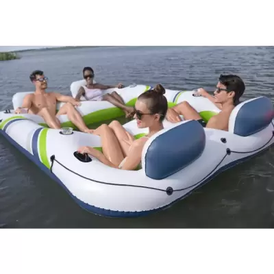 Надувной остров для плавания 291х202х51см "Breeze Bloc Island", до 400кг