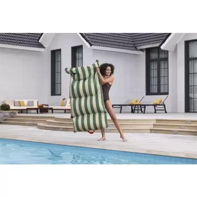 Матрас для плавания 183x90x20см "Everluxe" тканевый, с пенопластовыми шариками