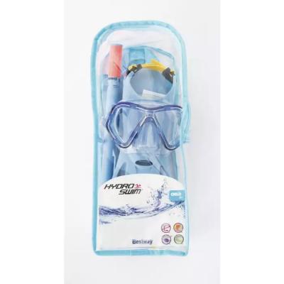 Комплект для плавания Galapagos (маска, трубка, ласты), два цвета, от 3 лет
