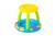 Детский надувной бассейн 94х89х79см "Фрукты" с навесом и надувным дном, 26л, от 2 лет