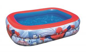 98011 BW, BestWay, Прямоугольный бассейн 201х150х51 см, 450 л, Spider-Man, уп.3