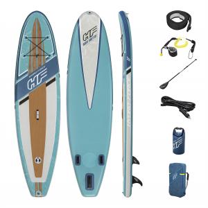 SUP-доска "Aqua Drifter " 335x84x15см , весло, рюкзак, лиш, 3 плавника, ремнабор, водонепроницаемый 