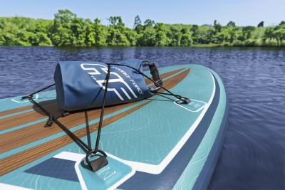 SUP-доска "Aqua Drifter " 335x84x15см , весло, рюкзак, лиш, 3 плавника, ремнабор, водонепроницаемый 