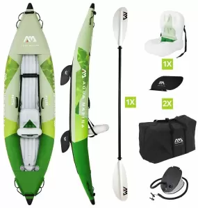 Надувной каяк "Betta-312" 312x80см, весло, сиденье, насос, киль, сумка, до 110кг