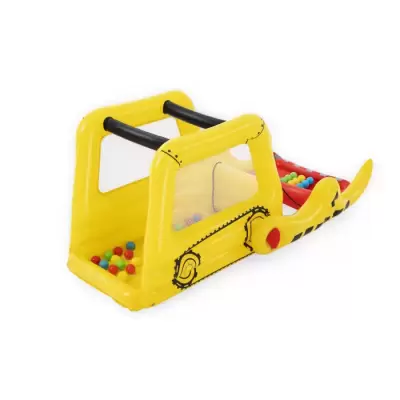 Игровой центр 198x105x84см "Бульдозер" с мячами (25шт), от 2 лет