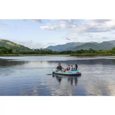 Надувная лодка "Adventure Elite X4 Raft Set" 315х165см, алюм.вёсла, насос 62086, до 500кг