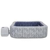 СПА-бассейн 180х180/230x230x71см "San Francisco Smart HidroJet" 1180л, квадратный, гидро-аэромассаж