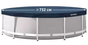 Тент для каркасного бассейна 732см, Deluxe, всесезонный