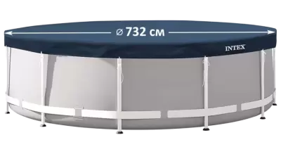 Тент для каркасного бассейна 732см, Deluxe, всесезонный