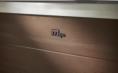 СПА-бассейн 180х180х65см "Amber Aero Plus", квадратный,  гидромассаж, аэромассаж.(4 коробки A.B.C.D)