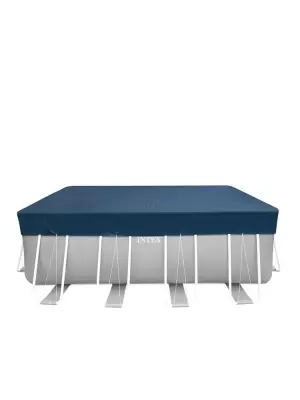 Тент для каркасного бассейна Rectangular Frame 400х200см Deluxe всесезонный (389х189х20см)