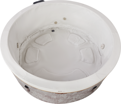 СПА-бассейн 180х65см "Cocoon" 850л, круглый, гидромассаж, аэромассаж(3 коробки A.B.C.)