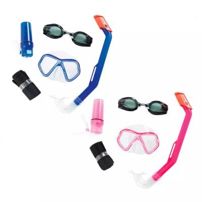 Комплект для плавания Lil' Barracuda (маска, очки, трубка), два цвета, от 3 лет