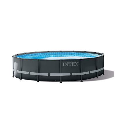 Каркасный бассейн Ultra XTR Frame 549х132см, 26423л, песч.фил.-нас. 7900л\ч, лестница, тент, подст.
