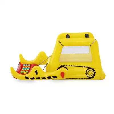 Игровой центр 198x105x84см "Бульдозер" с мячами (25шт), от 2 лет